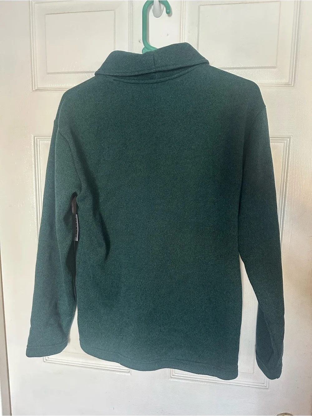Boy’s Old Navy Dark Green Shawl Collar Pullover Sweater